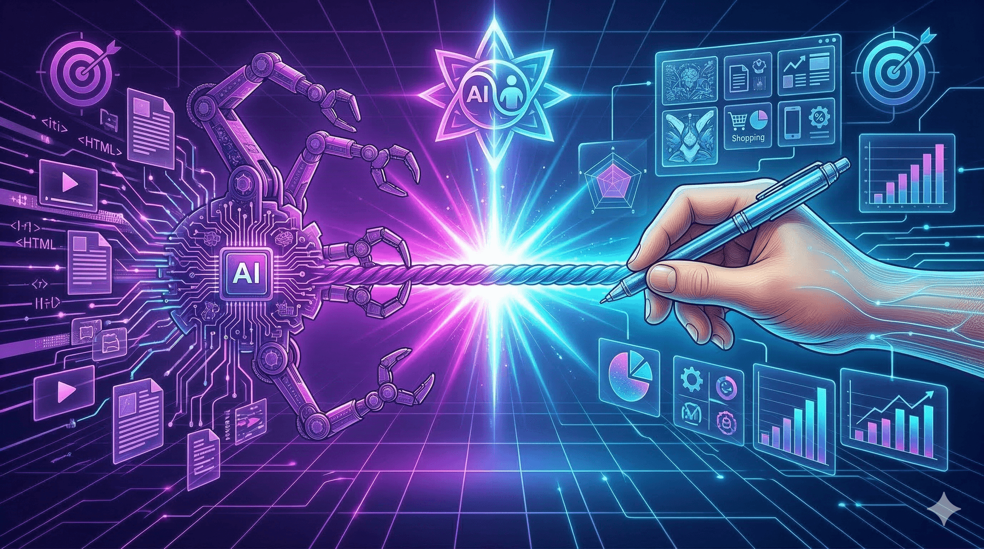 AI Content Creation vs. Human: The Future of Content Strategy